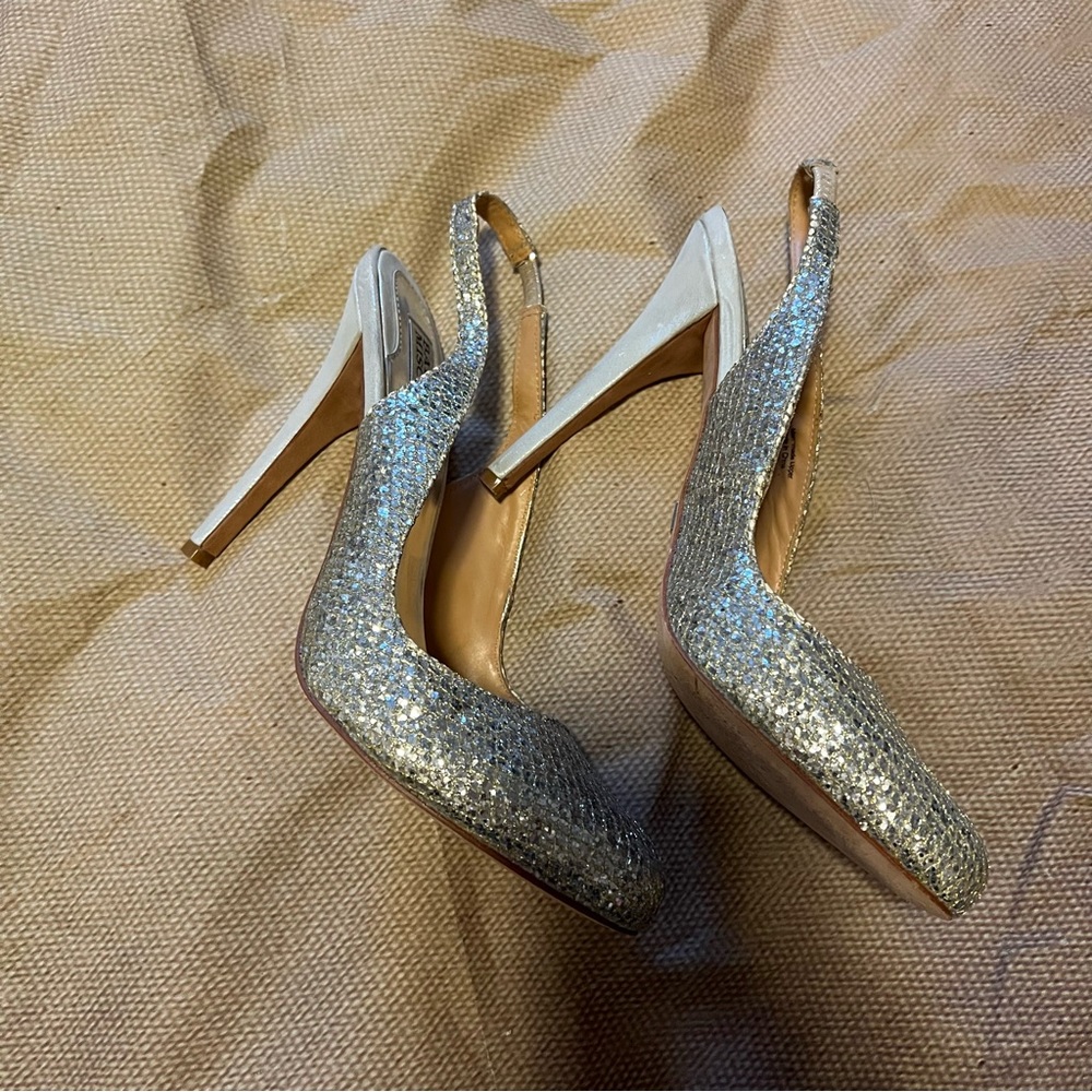 Badgley Mischka Slingback High Heels